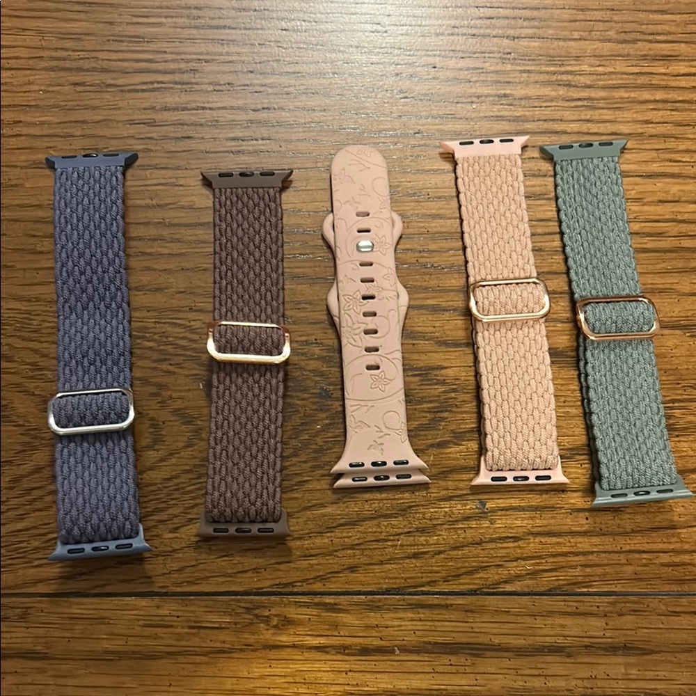 Stylish Women’s Watch Bands Set for Apple Watch - Multicolor